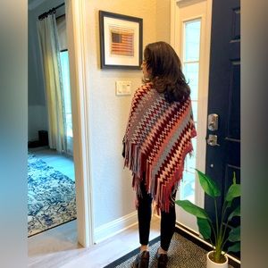 Shawl NEW Multi Zig Zag Shawl